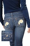 Washington Redskins Women's Denim Jeans - by Alyssa Milano