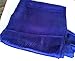 High Quality Tibetan Prayer Scarf Kata Blue Color 8 Auspicious Symbols Ps-16