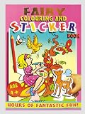 Filles Coloriage et Sticker Book