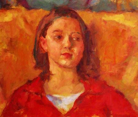 Custom Order #02-BVH, Oil on Canvas, Custom Painting of The Person You Love, For 1 Person of Customer's Choice, Style: Photo-Realism, with Signature Text 