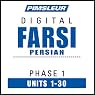 Farsi Persian Phase 1, Units 1-30: Learn to Speak and Understand Farsi Persian with Pimsleur Language Programs