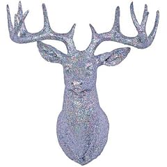 Solna Hirsch Glitter silber