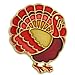 Thanksgiving Turkey Fall Lapel Pin