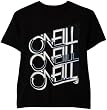 Oneill Boys 8-20 Denial T Shirt, Black, Small
