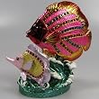 Crystal Jeweled Trinket Box - Butterfly Fishes J521