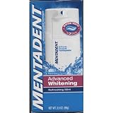 Mentadent, Advanced Whitening, Refreshing Mint, 3.5 fl oz
