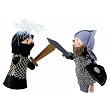 Black Knight Finger Puppet by Kathe Kruse