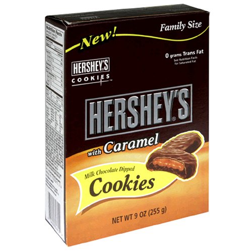 Hershey's Caramel Cookies, 9-Ounce Boxes (Pack of 6) by Caramels