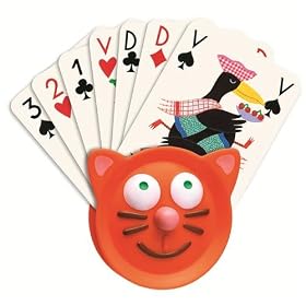 Chat porte carte Djeco