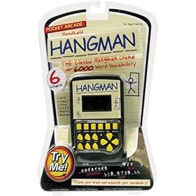 Click here to buy Hangman Hand Held Electronic Arcade Game.