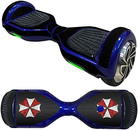 FreeSticker Protective Vinyl Skin Decal for Self Balancing Scooter Hoverboard mini hover 2 wheel x1 razor wrap cover sticker Action , Horror games and Superheroes super graphic (Umbrella Logo)