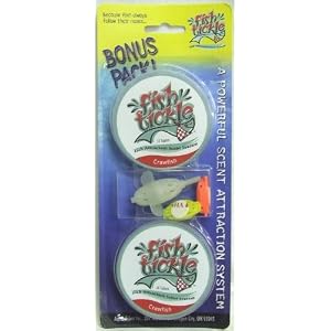 Aqua-Scent Fish Tickle Attractant Pellets Crawfish BONUS PACK! 32 tablets, 2 Aqua bugs and 1 Aqua... by 