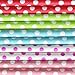 2013newestseller 125pcs Party Wedding Birthday 5 Colors Paper Dot Drinking Straw