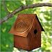 Ohio State Buckeyes Copper Bird House