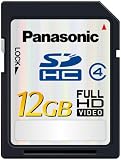 Electronics : Panasonic 12 GB Class 4 SD Memory Card, Guaranteed MB/s Continuous Transfer Rate Upto 10MB/s