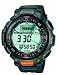 Sporting Goods : Casio Men's Pathfinder Triple Sensor Altimeter/Barometer/ Digital Compass Green Watch #PAG40-3V