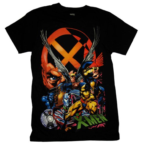 MARVEL X-MEN -- X FOR XAVIER -- MENS LIGHTWEIGHT FITTED TEE