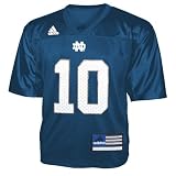 Adidas Notre Dame Fighting Irish #10 Navy Infant Replica Football Jersey
