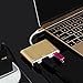 USB-C To HDMI Adapter,ProCIV Type-C 3in1 USB 3.1 USB-C to USB 3.0/4Kx2K HDMI/ Type C Female Charger Adapter for 2015 Macbook 12in,Google Chromebook Pixel and other Type C devices(Gold)