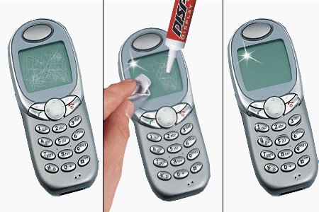 Cell Phone / GPS Screen Scratch Remover by Displex