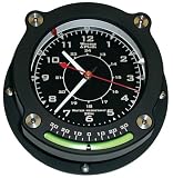 Weems & Plath Nautilus Collection Waterproof Quartz Clock with Inclinometer
