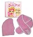 Mimi's Diva Dryer by Aquis Microfiber Facial Mitt and Headband Combo, Pink, 1 Set