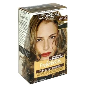 Superior Preference Les True Brunettes Rich LuminousConditioning Colorant, Level 3 Permanent, Ultra Light Ash Brown/Cooler UL61 (Pack of 3)