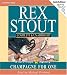 Book Champagne for One (Mystery Masters: a Nero Wolfe Mystery)