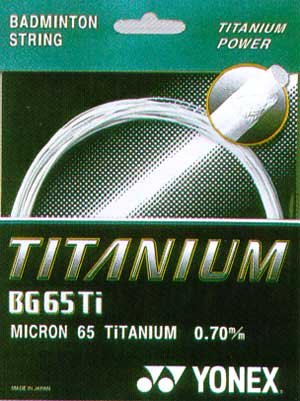 Yonex BG-65Ti Badminton String