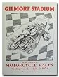 1934 Gilmore Stadium Motorcycle Racing Night Speedway Program Poster Print