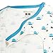 Babysoy Organic Cotton Pattern Kimono Bundler Gown