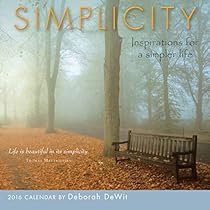 Simplicity 2016 Mini Calendar Simplicity 2016 Mini Calendar