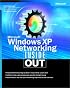 Microsoft  Windows  XP Networking Inside Out (Bpg-Inside Out)