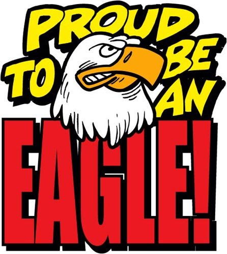 Childrens Toyshop  Sporting Goods : Proud to Be an Eagle! Temporary Tattoos