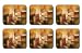 Jason Parallel Following Coasters - Set of 6