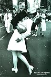 Kissing On VJ Day Nurse Kissing Sailor Art Poster Full Size Print