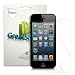 GreatShield Ultra Smooth Clear Screen Protector Film for Apple iPhone 5 - Fits AT&T Verizon Sprint & International Models GSM/CDMA (3 Pack) - LIFETIME WARRANTY
