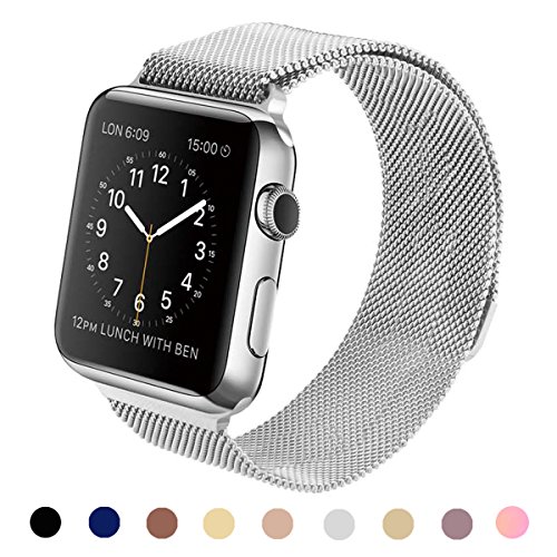 Magnetic Apple Watch Milanese Loop Bands Amazon Magnetic Milanese