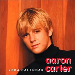 Aaron Carter Mini 2004 Calendar