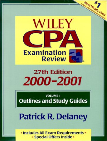 wiley cpa examination review 2000 2001 cpa examination review 2 volume set