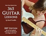 365 Guitar Lessons, 2007 Note-A-Day Calendar for Guitar
