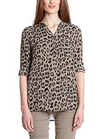 Assuili Blusa Leopart (Marrón)