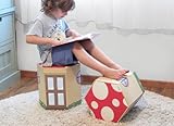 Krooom Stooobe Kid - Set of 2 Stools - Eco Friendly Functable Children