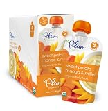 Cheap Plum Organics Fruit and Grain Second Blends, Sweet Potato Mango and Millet, 3.5-Ounce (Pack of 12) by Plum Organics