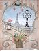La Lampe Hand Painted Wall Hanging