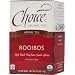 Choice Organic Rooibos, Red Bush Tea, Caffine Free, 16-Count Box (Pack of 6)
