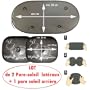 Pare-soleil arri�re + 2 pares-soleils lat�raux