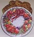 Gourmet Food : Scott's Cakes 1 lb. Snicker Doodle Cookies in a Classic Wreath Tin