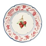 Villeroy & Boch Cottage Red Stencil Rim Salad Plate