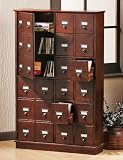 Espresso Apothecary Media Cabinet